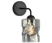 Applique da parete Candellux Felis vetro fumé E27 60W