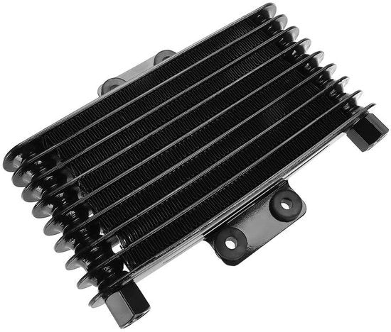 Raffreddatore Olio Universale - Capacità 125 ml - Lunghezza 250 mm - Realizzato in Alluminio - Riduce la Sfregamento Motore - Raffreddatore Olio per Motori
