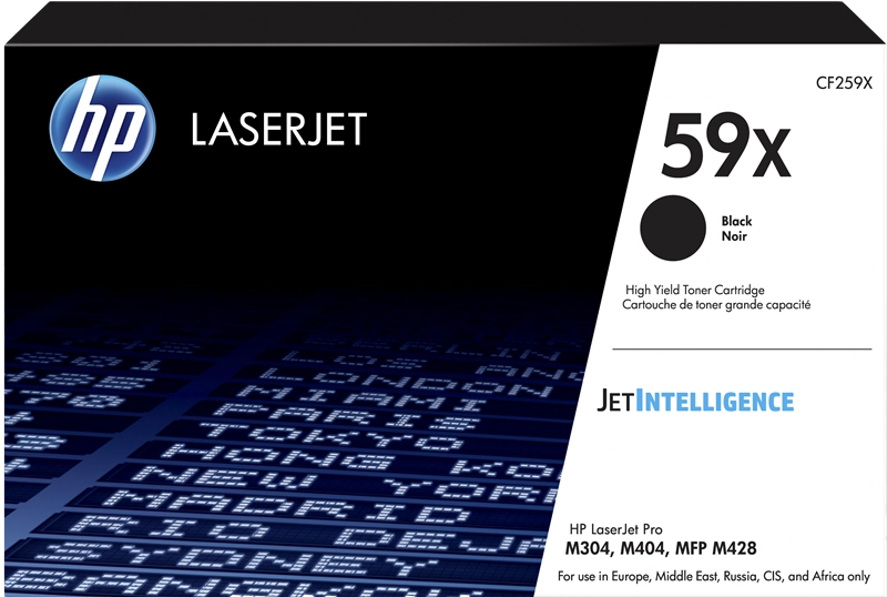 HP Cartuccia toner nero originale LaserJet 59X ad alta capacità