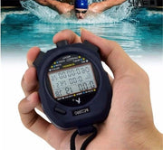 Stopwatch per uomini - cronografo sportivo professionale con visualizzazione digitale