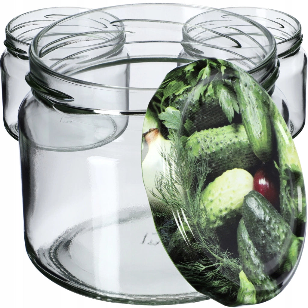 KADAX Sonka vasetti 330ml 10pz 82mm + coperchi "Cetrioli"