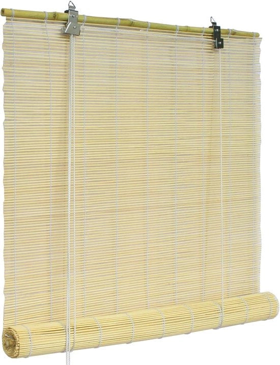Raccordo in bambù a tenda libera - naturale - 160 x 160 cm