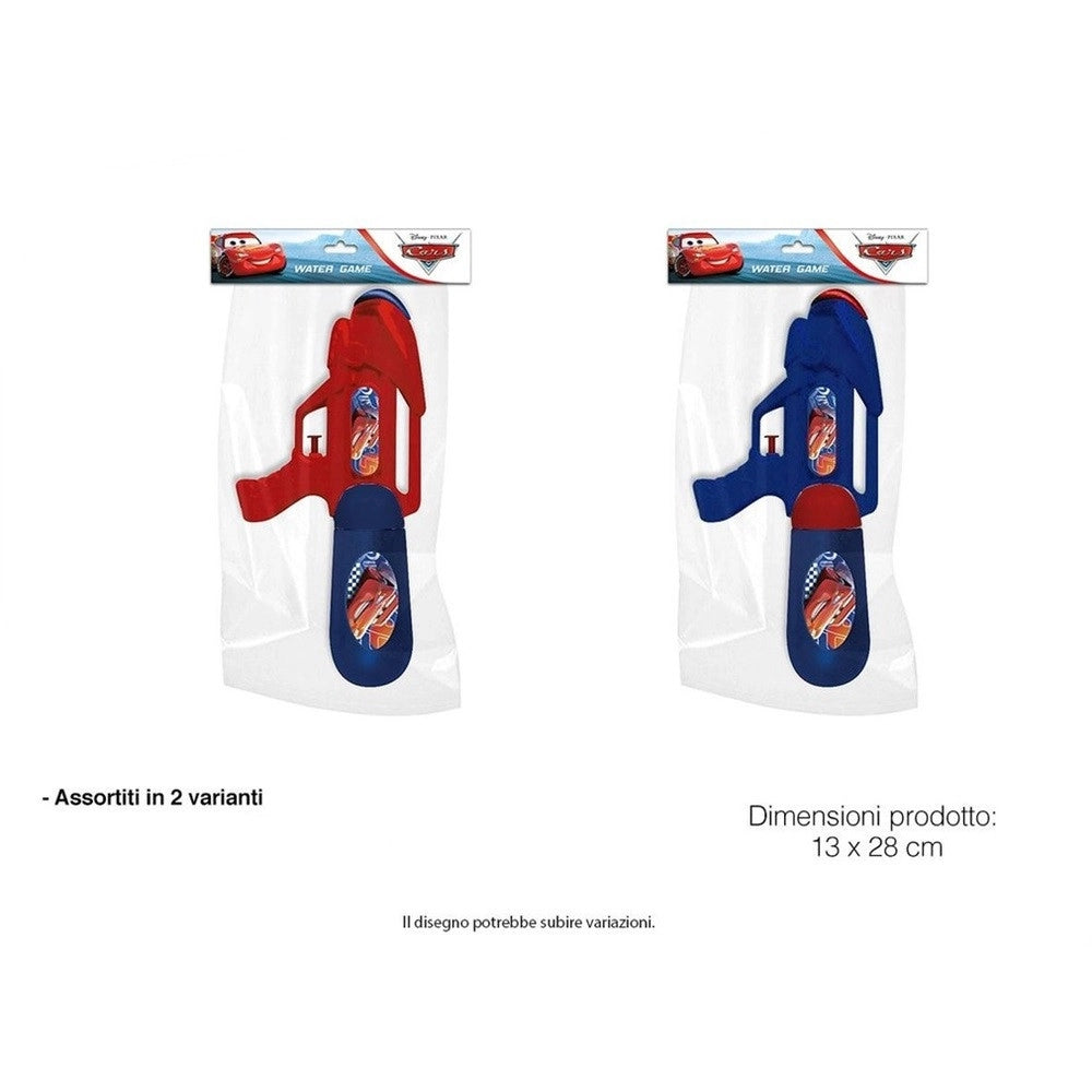 Trade Shop - Pistola Ad Acqua Grafiche Cars Da 250 Ml Giocattolo Per Bambini 2 Colori 218540 -