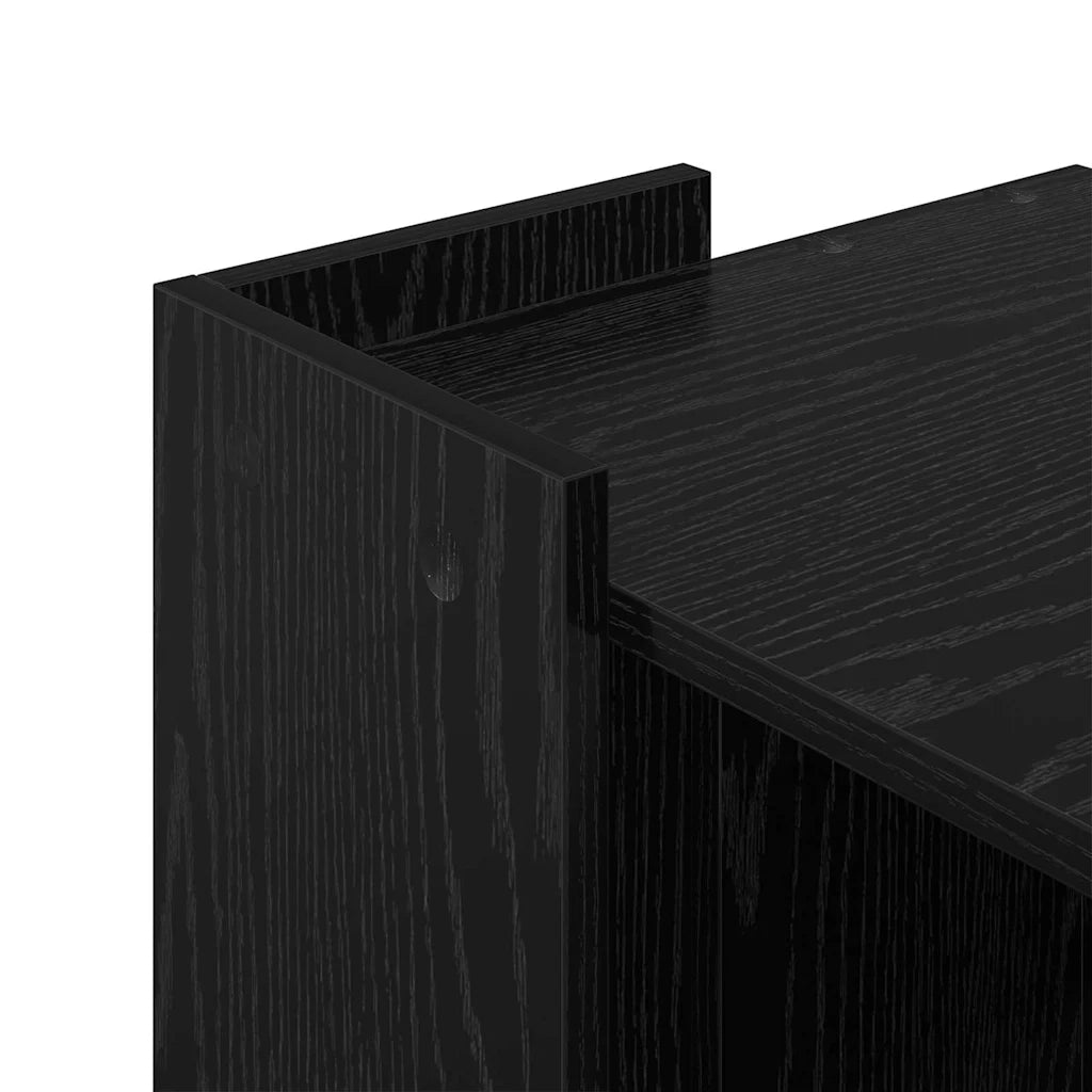 Rifugio per lettiera per gatti Rovere Nero 42 x 42 x 51 cm