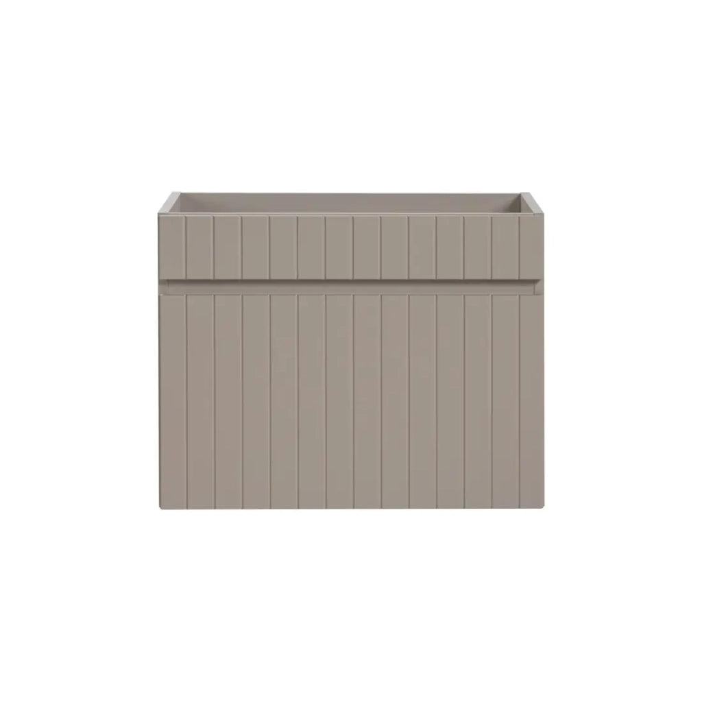 Mobile sottolavabo ICON 60 cm – 1 cassetto – Finitura marrone congo – Stile moderno sospeso