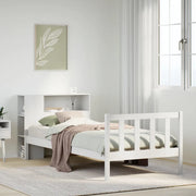 Letto con Libreria senza Materasso 75x190 cm in Legno Pino 3321677