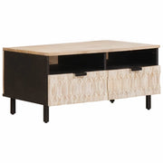 Tavolino da salotto con cassetto Bianco 80 x 54 x 40 cm 4017877