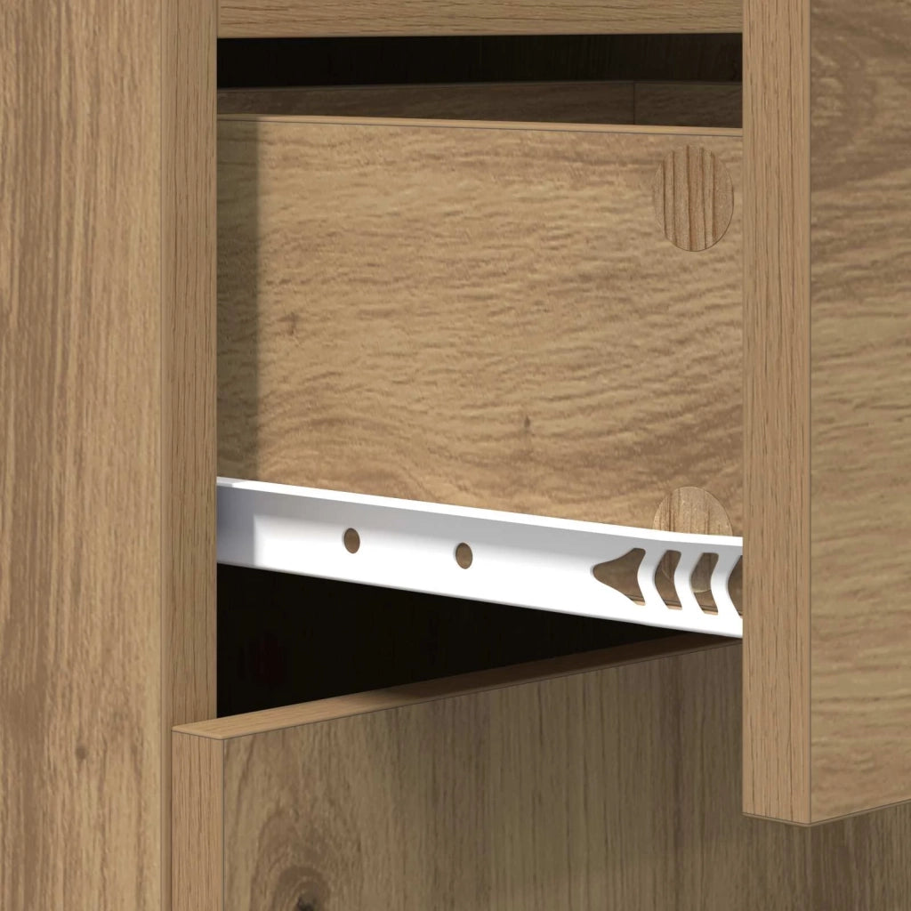 Credenza rovere artigianale 45 x 42,5 x 93 cm Legno multistrato