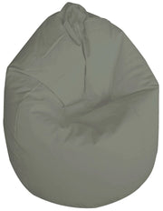 Poltrona Sacco Pouf in poliestere 70x110 cm Ariel Grigio Chiaro