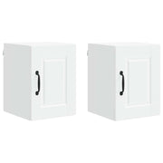 Pensile da cucina | Armadietto a muro PORTO 2 pz Bianco 30 x 31 x 40 cm