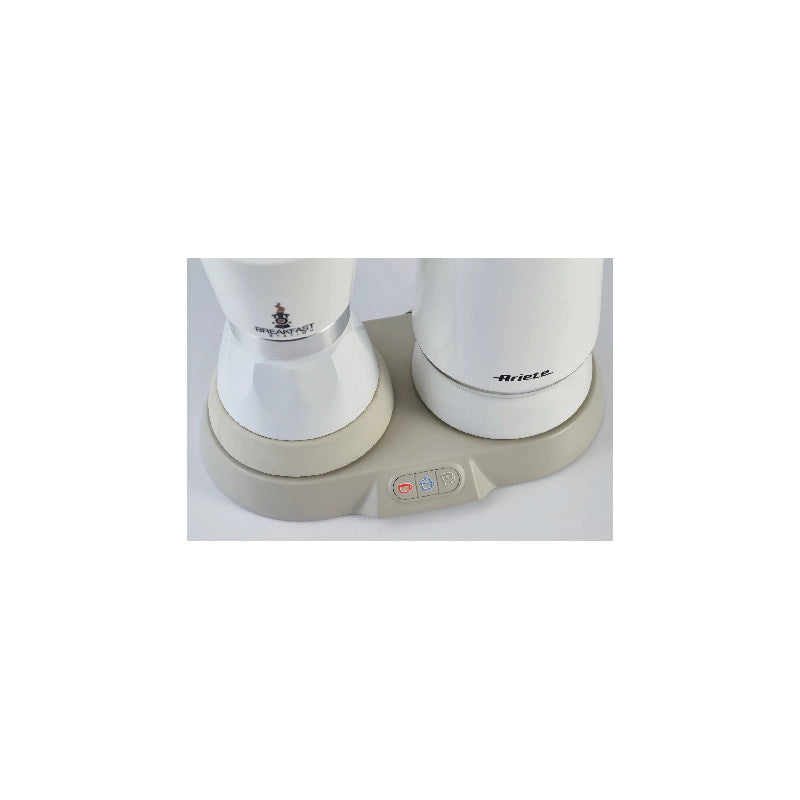 Breakfast Station - Moka Elettrica, Bollitore e Montalatte - 5 Funzioni in 1