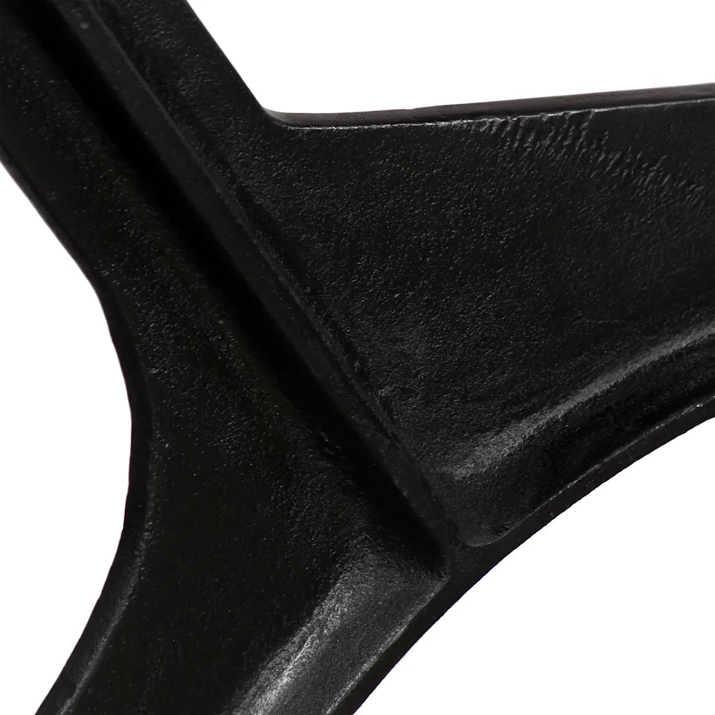 Gambe per Tavolino da CaffÃ¨ 2 pz a Forma di O in Ghisa cod mxl 66950