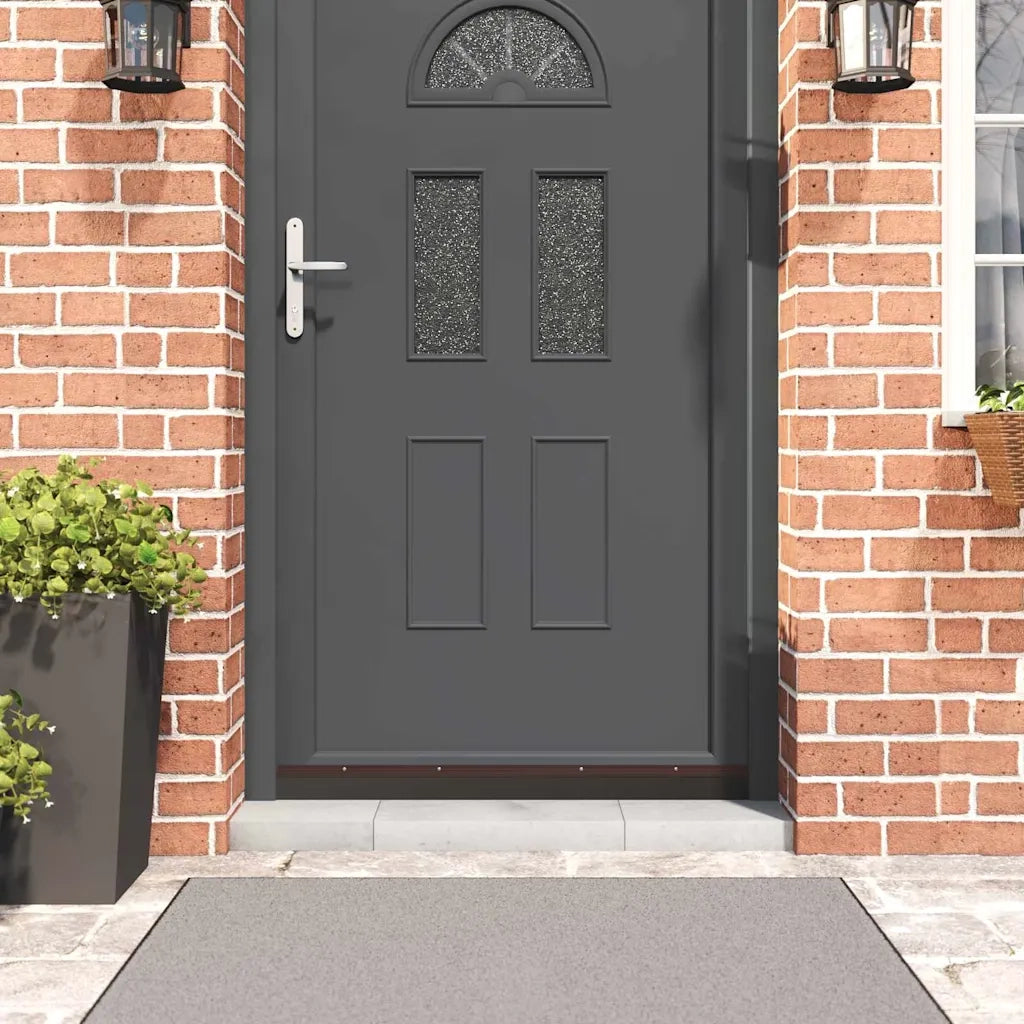 Spazzole per porte a vite 12 pz Marrone 100 cm CFW7066754