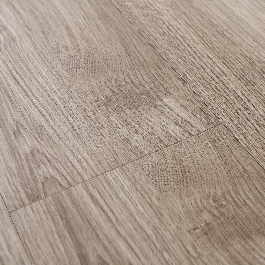 Piastrelle Adesive in PVC (7 listoni = 0,975 m²) Laminato Vinilico Fai da Te Pavimentazione Autoadesiva Rivestimento per Spazi Interni - Effetto Rovere Opaco