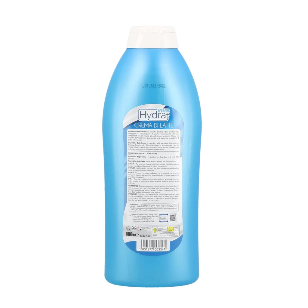 KIT SET 3 PZ MAURY'S BAGNOSCHIUMA 1 LT LATTE
