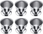 Set di clessidre in acciaio inossidabile - Set da 6 - Argento - Stivabile