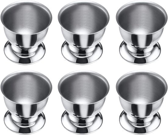 Set di clessidre in acciaio inossidabile - Set da 6 - Argento - Stivabile