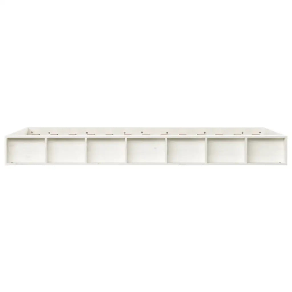 Giroletto Bianco 135x190 cm Double in legno Massello