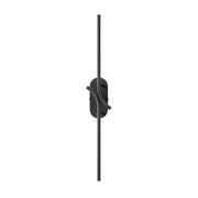 Maytoni applique moderna Renaissance 2 luci LED integrato nero metallo