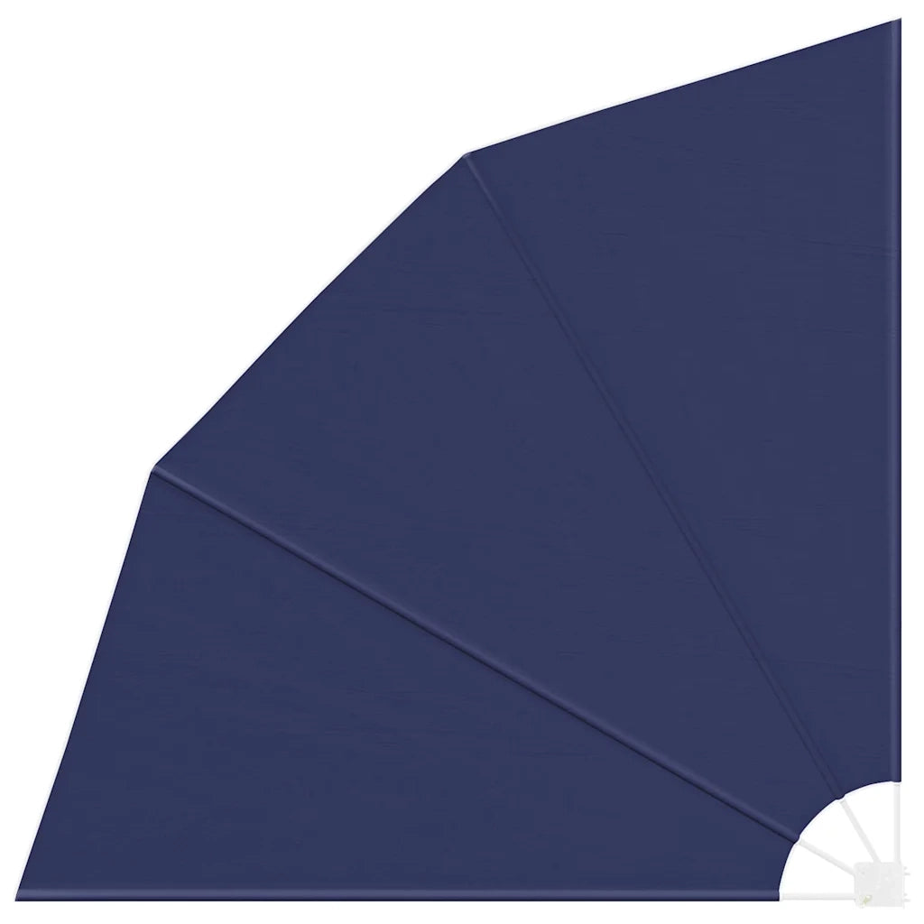 vidaXL Schermo di Privacy per Balcone Blu marino 210 x 210 cm Tessuto