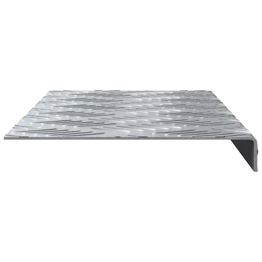 Gradini per Scale 10 pcs Argento 60 x 18 x 2,5 cm Alluminio 4104233