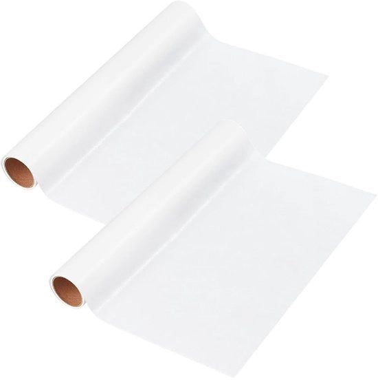 Panno di trasferimento termoresistente - Panno di trasferimento per tessuti - Panno di trasferimento per perle - 2 rotoli - 5 m/rotolo - 302 mm larghezza - Panno per perle