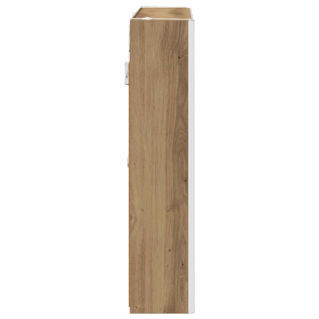 Mobiletto per specchio da bagno con porta Rovere Artigianale 889262