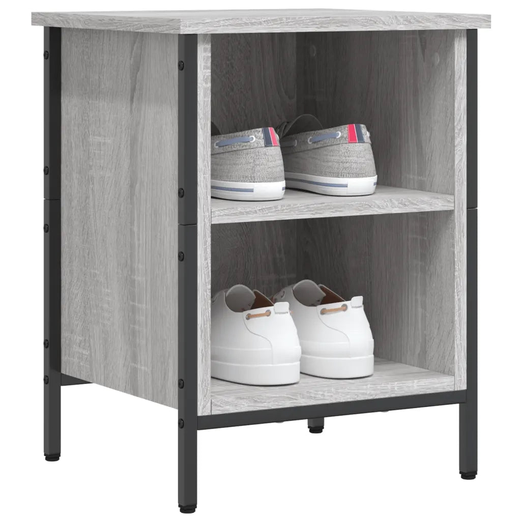 Scarpiera | Mobile per scarpe Grigio Sonoma 38x35x50 cm in Legno Multistrato