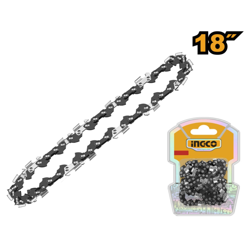 Catena ricambio 18 pollici per motosega 45cm 46cc gcs5451811 accessorio