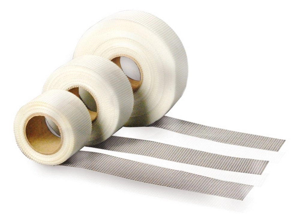 1pz nastro di rete adesiva tappacrepe altezza mm 50 rotolo 90 m cod:ferx.10346