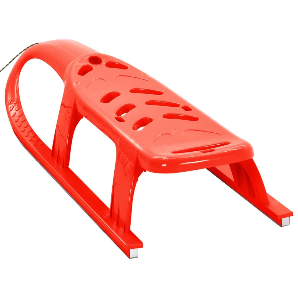 Slittino per Bambini Rosso 102,5x40x23 cm in Polipropilene 93719