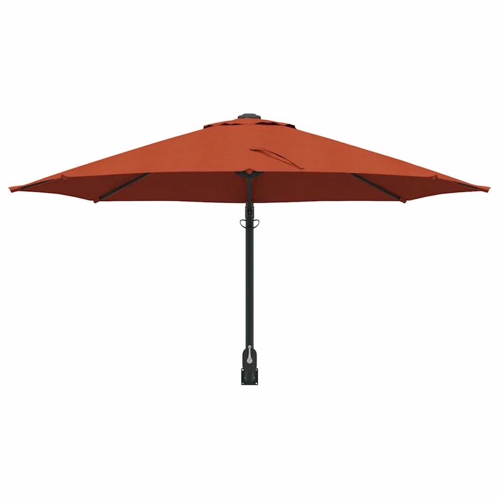 Ombrello da giardino-Ombrellone da spiaggia Terracotta 248 x 248 x 148 cm 775241