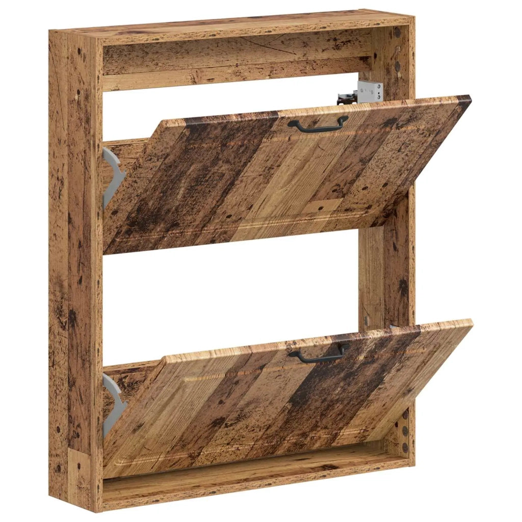 Mobiletto per Scarpe da Muro UTRECHT 71 x 17 x 86 cm 897743