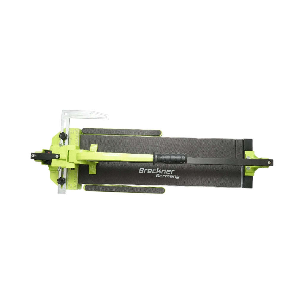 Macchina professionale per il taglio di piastrelle e pietre, larghezza 600 mm, spessore di taglio 6-30 mm, cuscinetti di guida e puntatore laser. Breckner Germany
