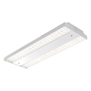 FIT Lampada a Sospensione LED 45W 4000K 60° CRI80 UGR22 IK06 IP40 - Struttura in Alluminio Verniciato Bianco per Ambienti Industriali e Sportivi