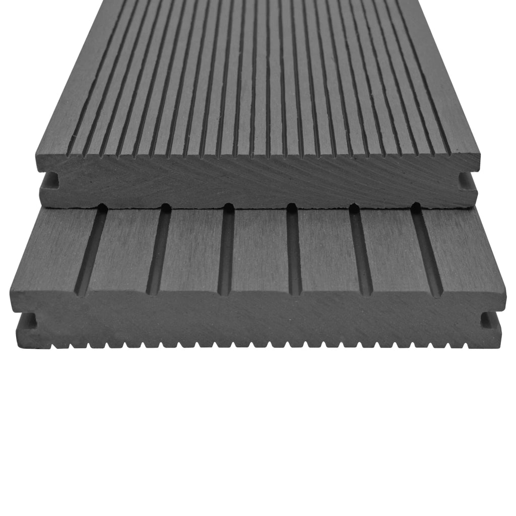 Pavimento da Deck 60 pcs Grigio WPC