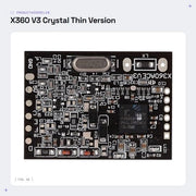 X360 V3 - Versione Crystal Thin - Supporto rapido - Standard - Pulse per Corona - Per Falcon e modelli Slim