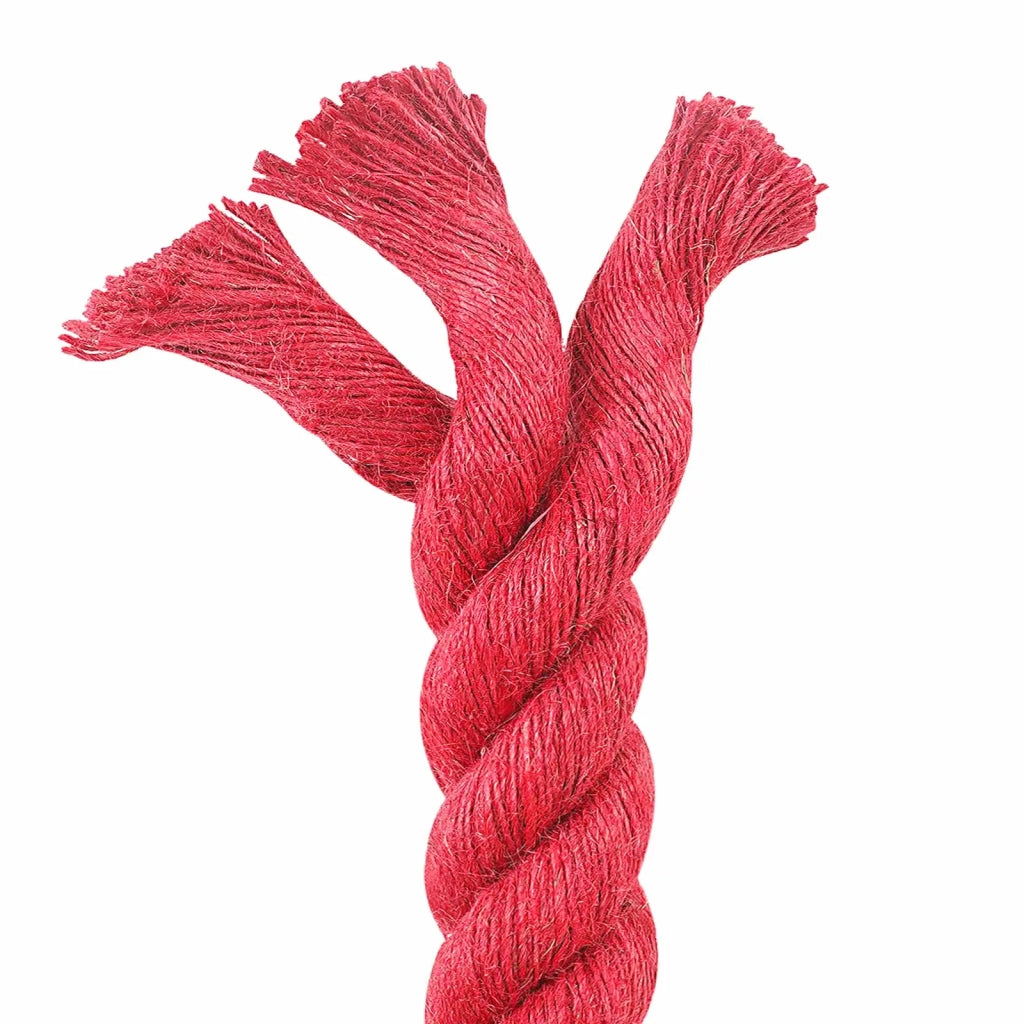 Corda di Juta Rosso 100% juta Tossa 42011743