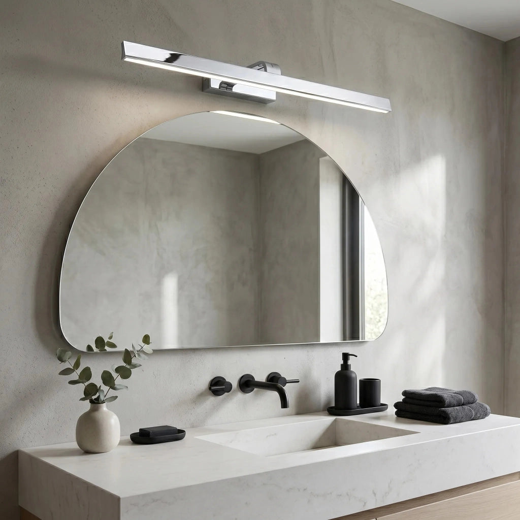 Applique Da Bagno Led Swe003-1w 73cm Chrome
