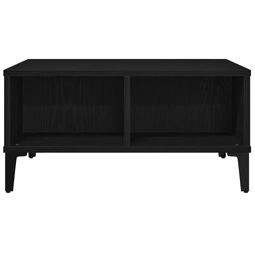 Tavolino da salotto Rovere Nero 60 x 60 x 30 cm 862589