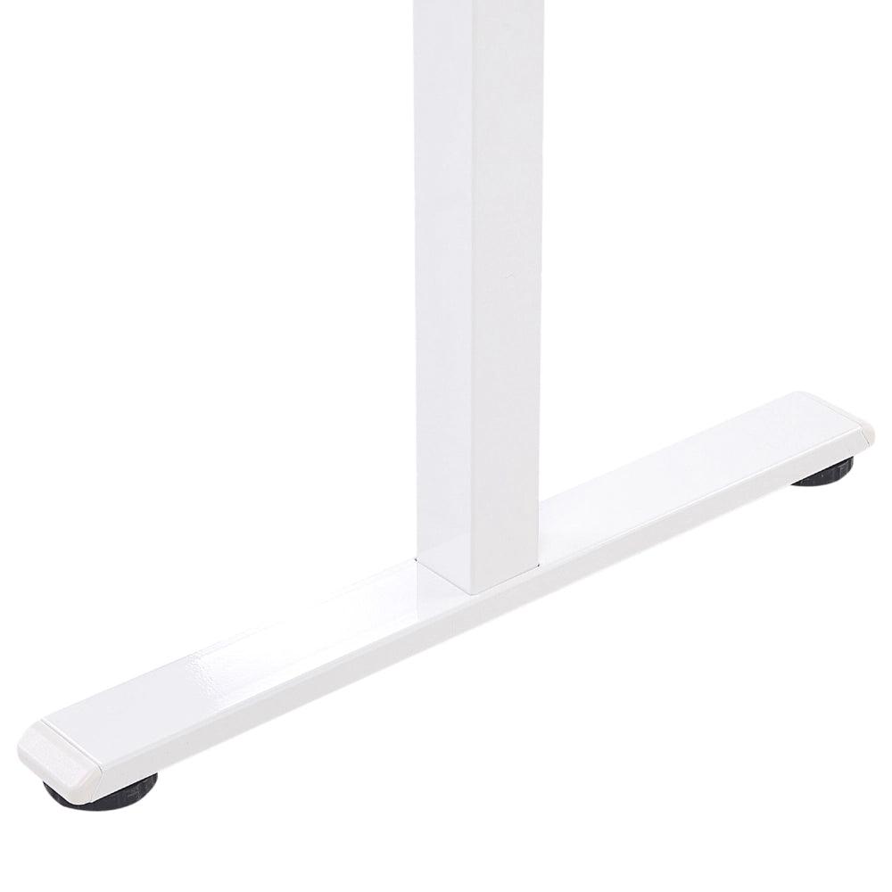 Scrivania elettrica ad altezza regolabile bianco 120x60 cm ufficio studio lavoro
