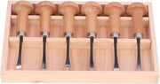 Kit di Beiteli per Legno Attrezzi per Beiteli Strumenti per Scultura Manico a Cappello per Beiteli
