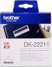 Brother DK-22211 nastro per etichettatrice Nero su bianco