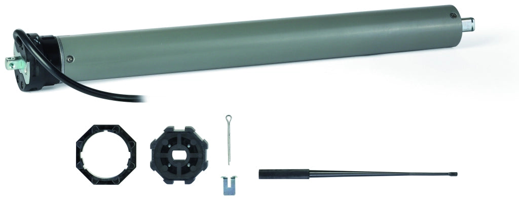 Comunello MOTORE PER TAPPARELLE BELL B45 Coppia 20Nm carico 35 Kg-W.170-L. 48,5 Cm - Con staffa
