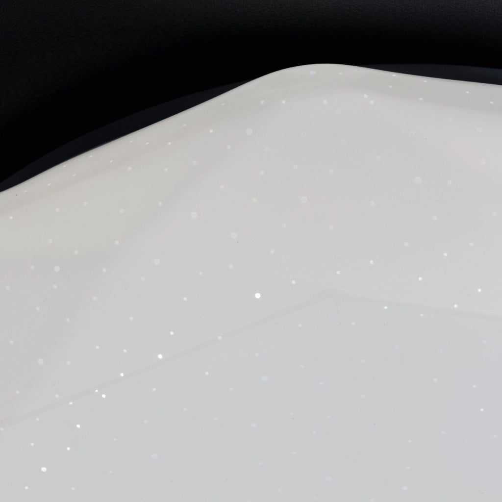 Plafoniera LED Kanlux Carvo tonda 38cm 17,5W bianca