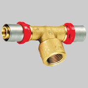 RACCORDO A TEE FEMMINA A PRESSARE TIEMME  16 x 1/2 x 16     TIEMME