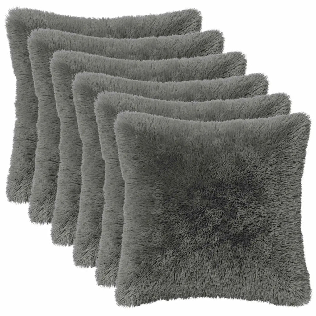 Cuscino con cuscino HEERLEN 2 pz Verde chiaro Fleece PV 924814