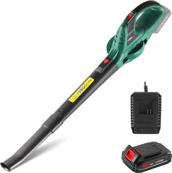 Blazer a Spinta 20V - Potente Blower a Spinta con Velocità di 120 km/h e 2 Modalità di Funzionamento