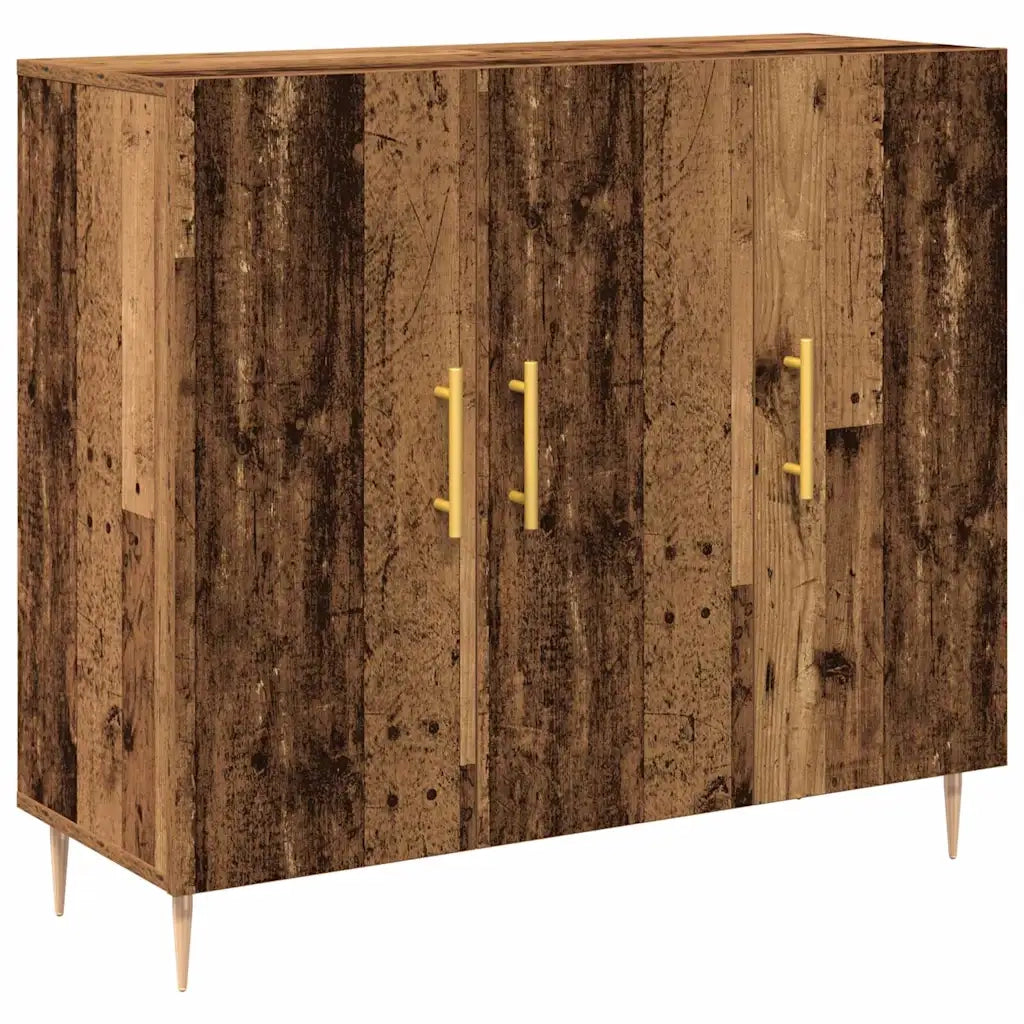 Credenza Legno vecchio 90 x 34 x 80 cm Legno multistrato 869076
