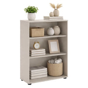 Biblioteca Leporano, Libreria 2 Ripiani, 79x34x118h cm Beige